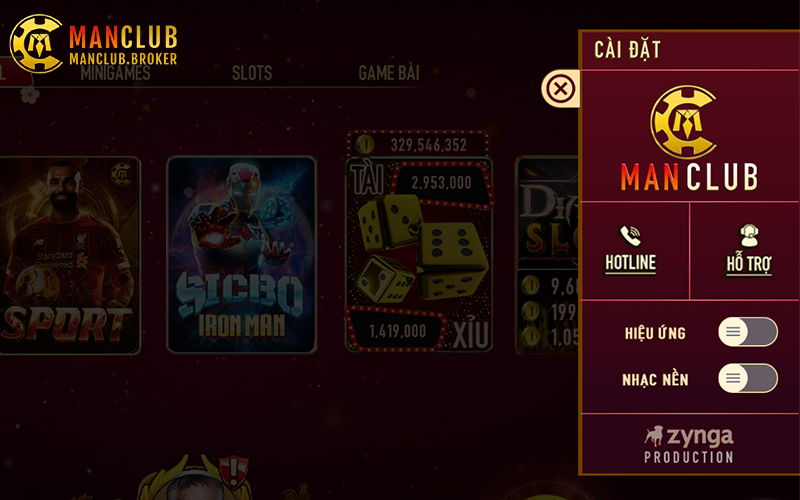 Nhiều kênh liên hệ cổng game ManClub sẵn sàng hỗ trợ liên tục.