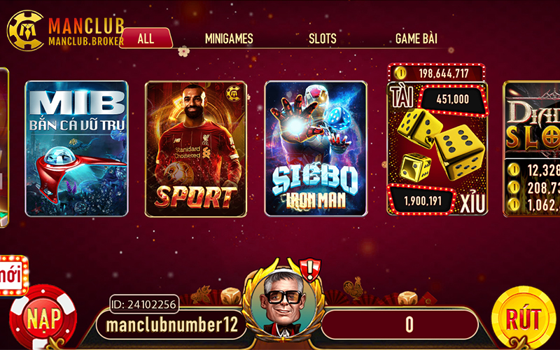 Thành viên VIP được hoàn tiền và thưởng nạp theo hạng