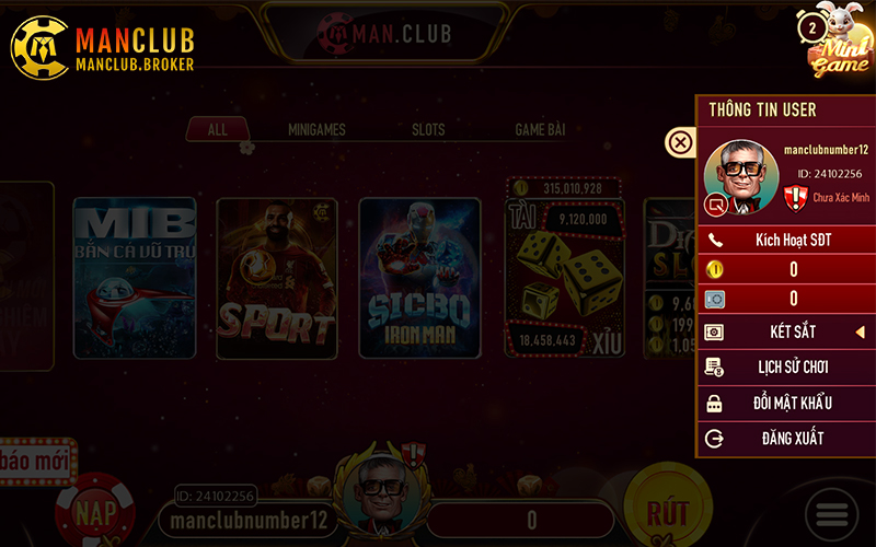 Người chơi có thể chủ động xem, sửa hoặc yêu cầu xóa dữ liệu