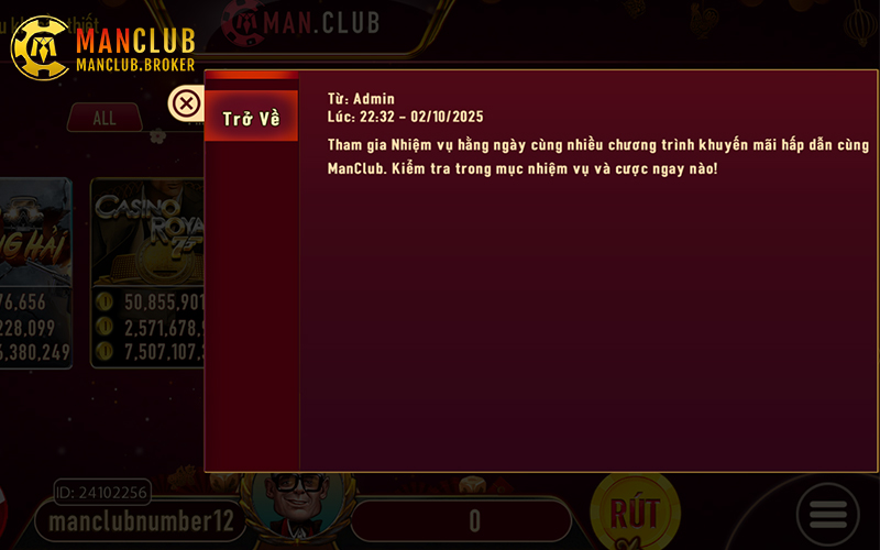 Mỗi ưu đãi khuyến mãi nạp đầu Manclub đều có hạn dùng rõ ràng